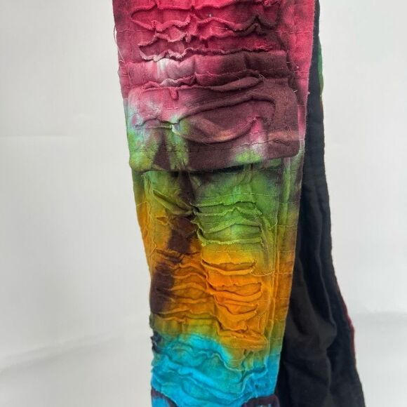 Rising International Women's Sling Shoulder Bag Tie Dye Boho Rainbow Ruffled - Picture 8 of 14